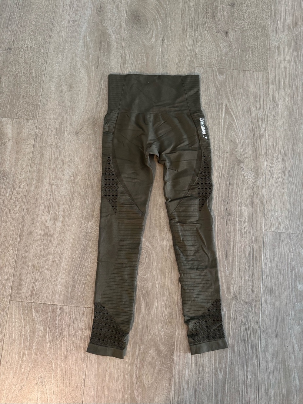 Gymshark Olive Seamless High-Waist Leggings